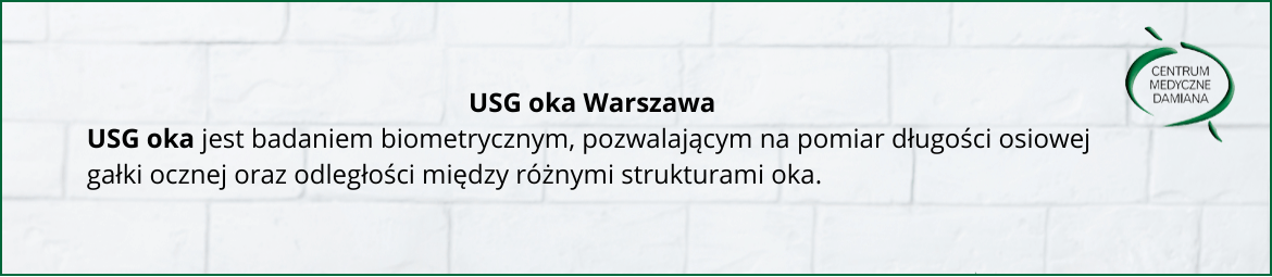 USG oka w Warszawie