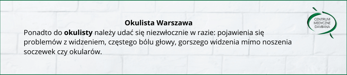 Okulista Warszawa
