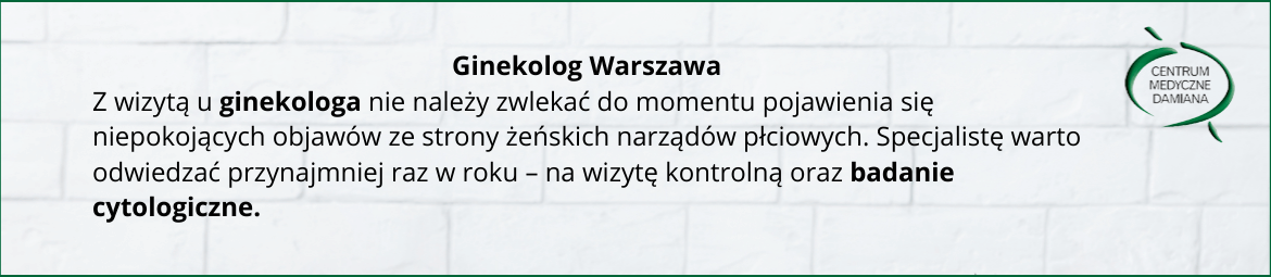 Ginekolog Warszawa