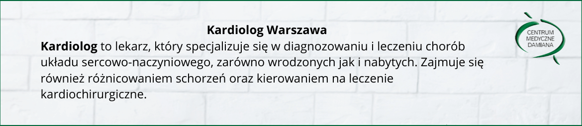 Kardiolog Warszawa