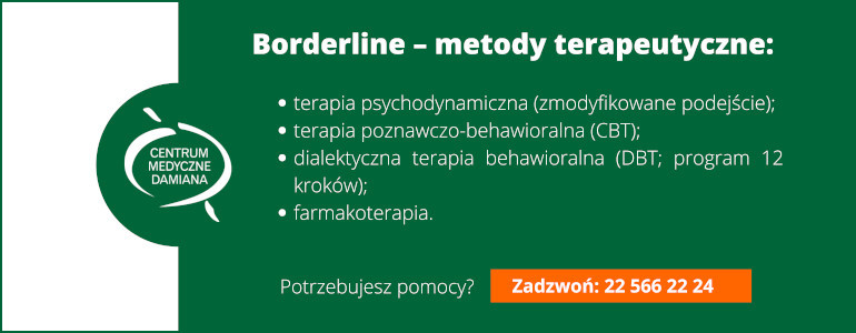 jakie są metody terapii borderline?