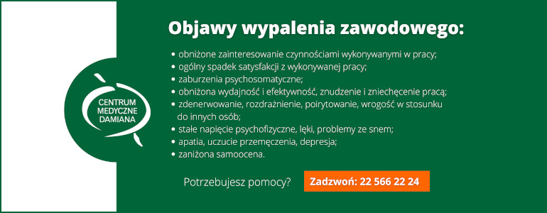 objawy wypalenia zawodowego