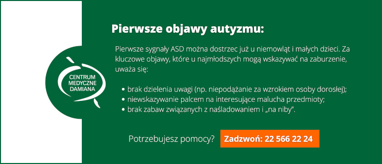pierwsze objawy autyzmu
