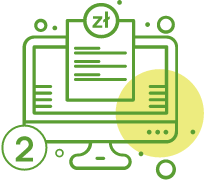 Ikona monitora z&nbsp;formularzem