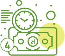 Ikona banknotu i&nbsp;zegara