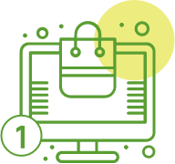 Ikona monitora i&nbsp;koszyka